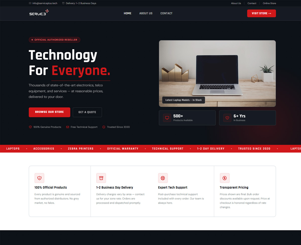 Serviceplus Technology For Everyone.